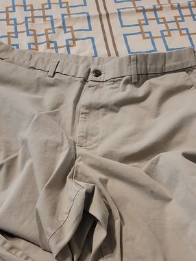 GAP Men's Relaxed Fit Straight Leg Khakis 38 X 34